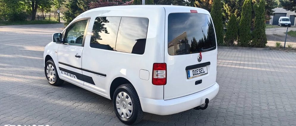 Volkswagen Caddy cena 21900 przebieg: 216726, rok produkcji 2008 z Nekla małe 121